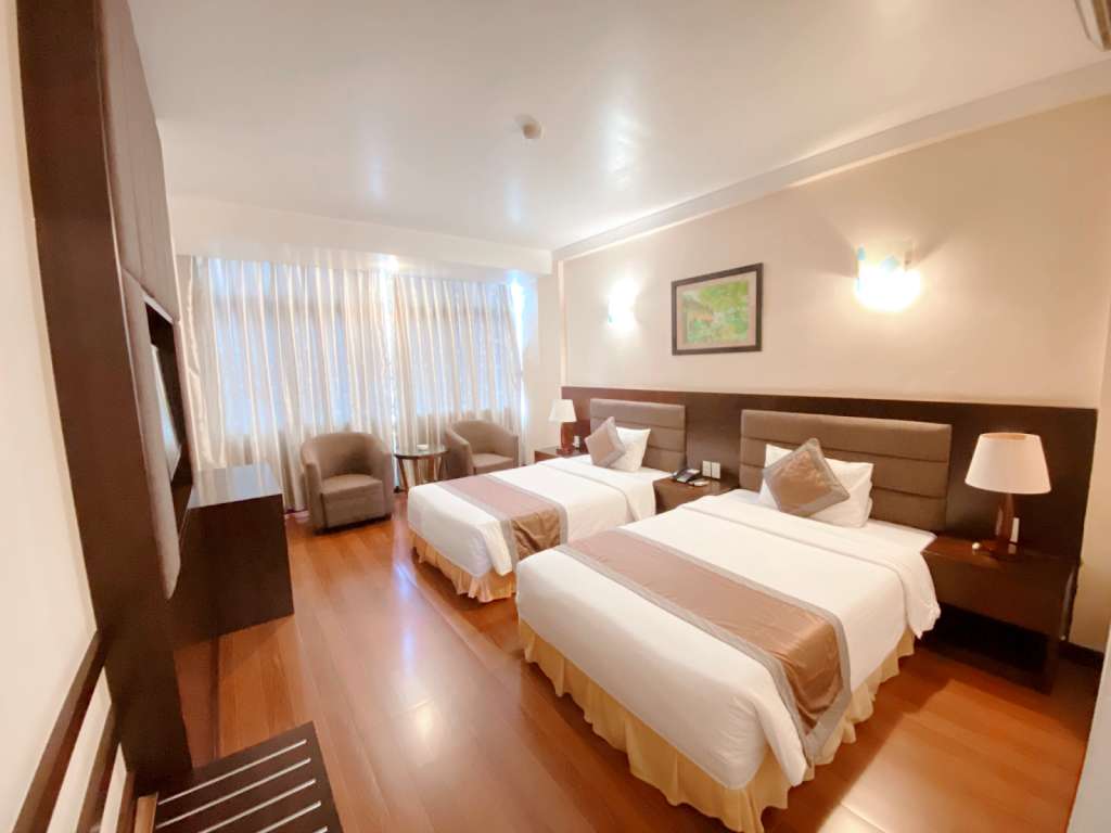Phòng nghỉ tại Muong Thanh Thanh Nien Vinh Hotel