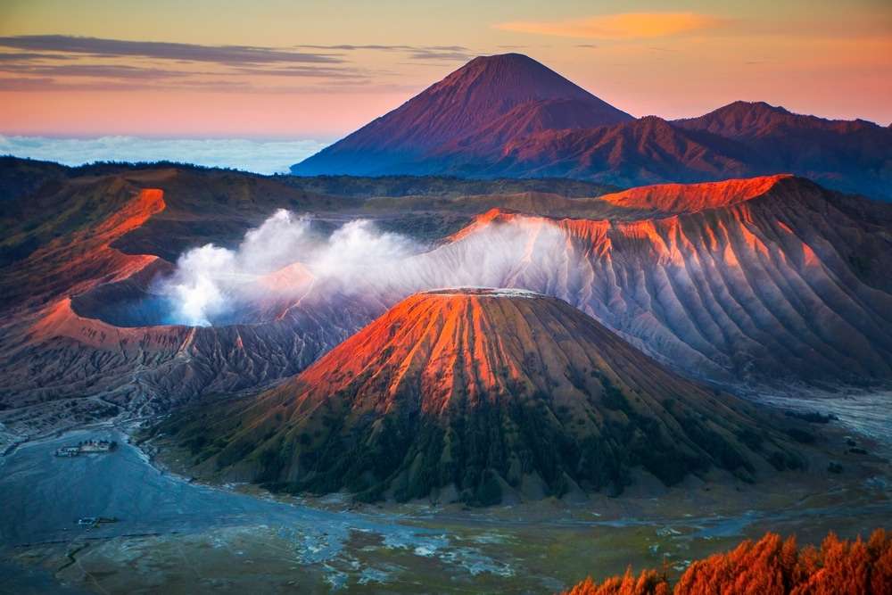 Núi lửa ở Bromo