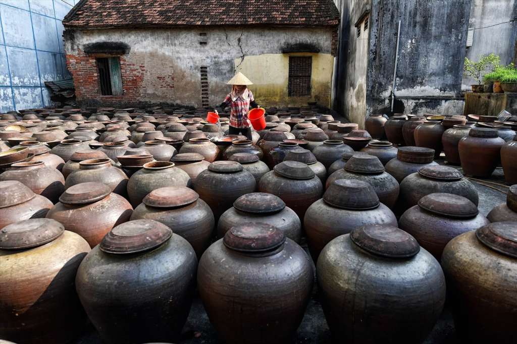 Ghé thăm làng Bần Yên Nhân du khách sẽ có cơ hội trải nghiệm hương bị bần truyền thống