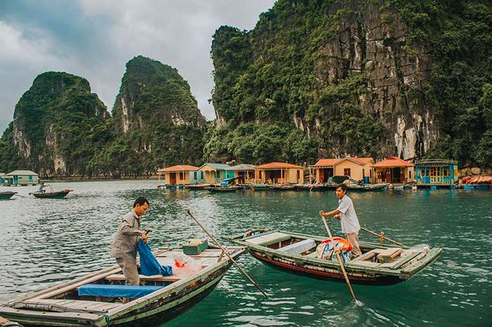 Hình ảnh người dân bản địa @Vinpearl