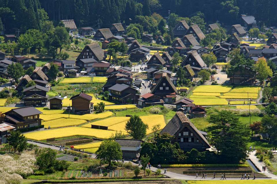 làng cổ Shirakawago