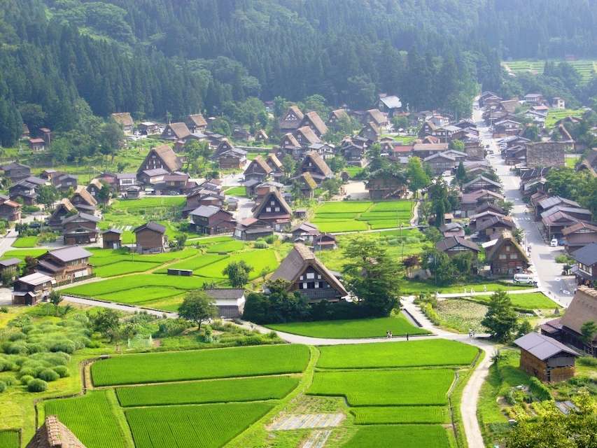 làng cổ Shirakawago