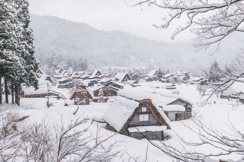 làng cổ Shirakawago