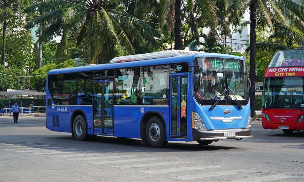 Cách di chuyển đến làng tranh Đông Hồ bằng xe bus 