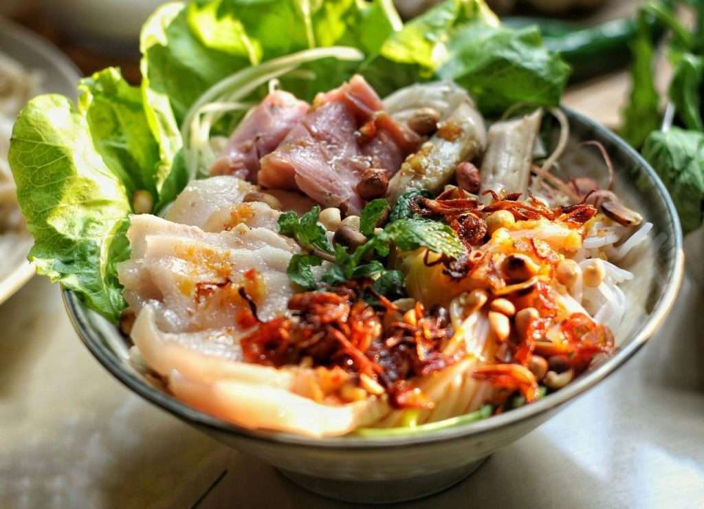 Bún mắm nêm chuẩn vị Đà Thành