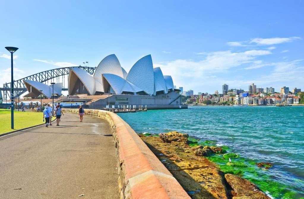 Công trình kiến trúc tráng lệ của nhà hát Opera Sydney 