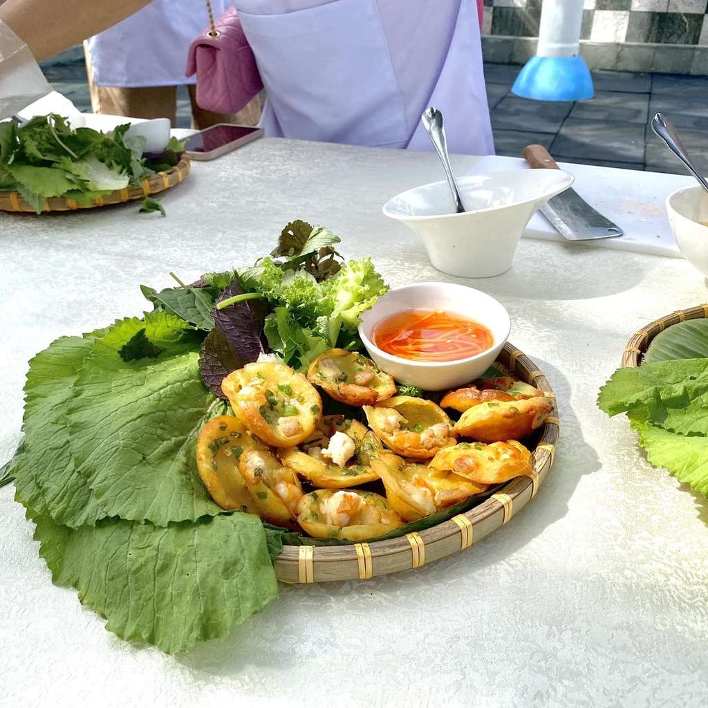 Món ăn ở Le Palmier Ho Tram