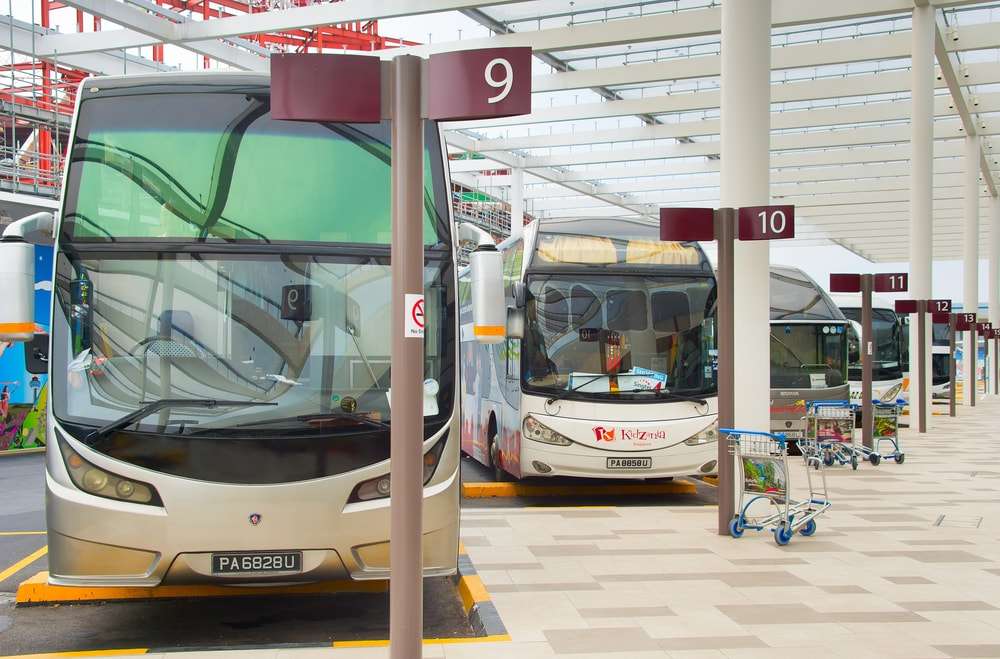 Airport Shuttle Bus tại sân bay Quốc tế Changi