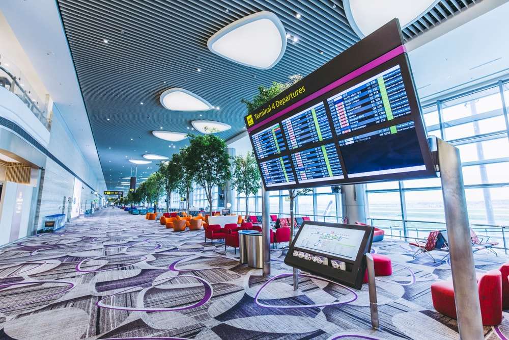 Nhà ga T4 của sân bay Quốc tế Changi