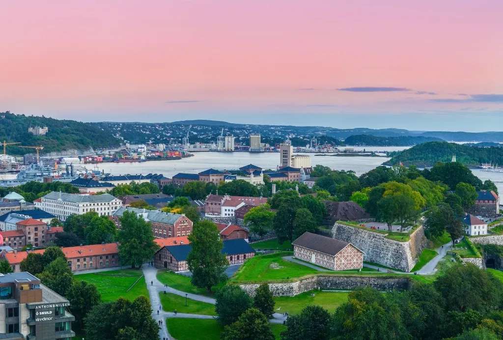 Khung cảnh tại thủ đô Oslo 