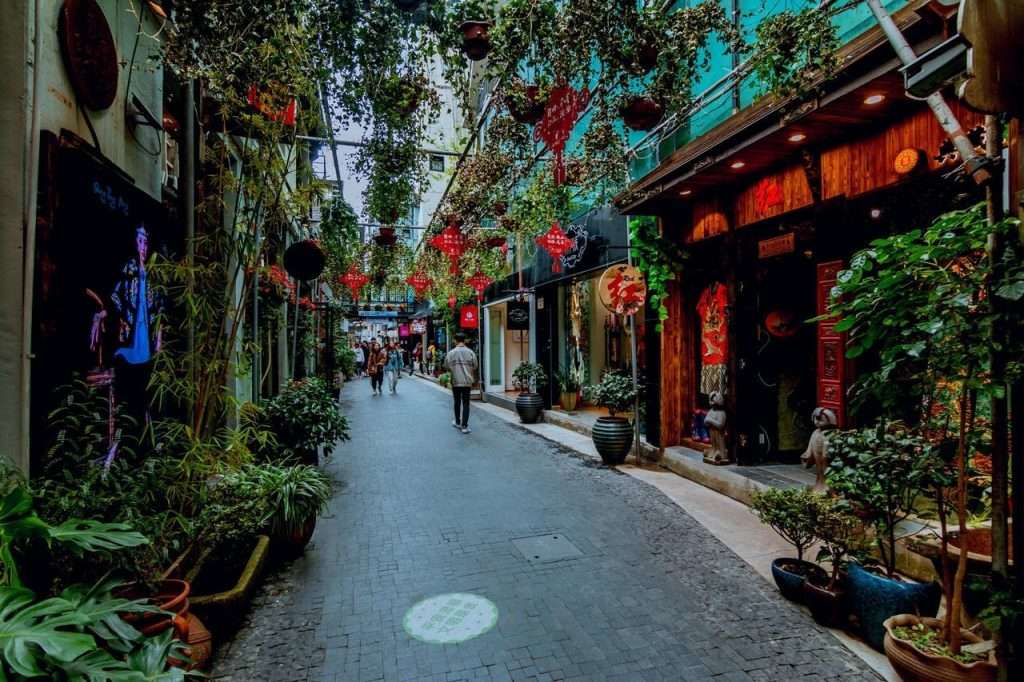 khu phố nghệ thuật Tianzifang