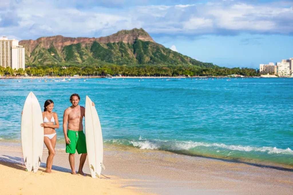 Đi Hawaii không thể bỏ qua bãi biển tuyệt đẹp Waikiki 