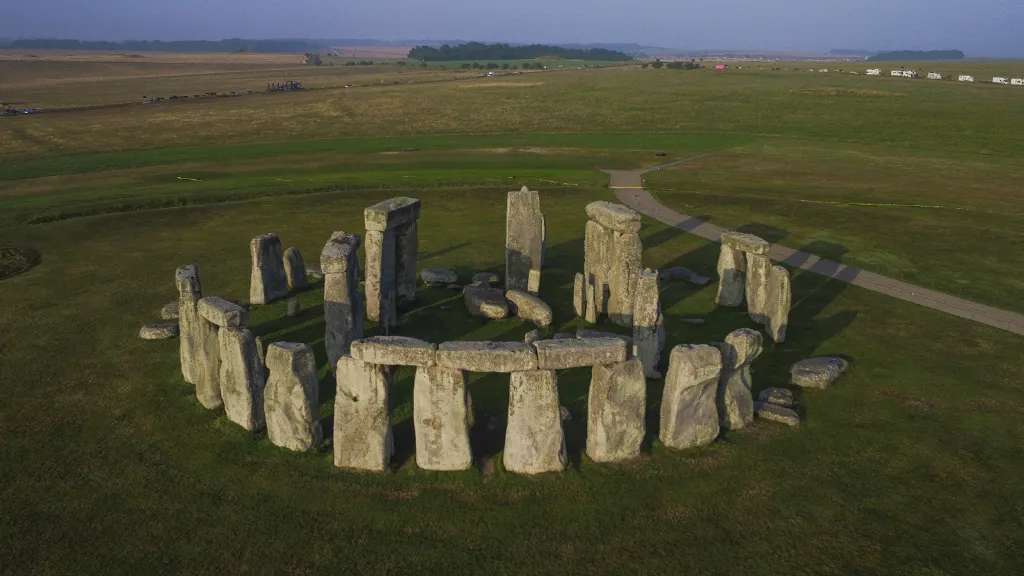 Hình ảnh bãi đá Stonehenge @shutterstock 