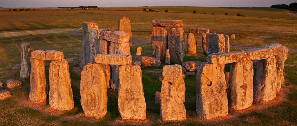 Bãi đá Stonehenge với thiết kế đặc biệt @shutterstock 