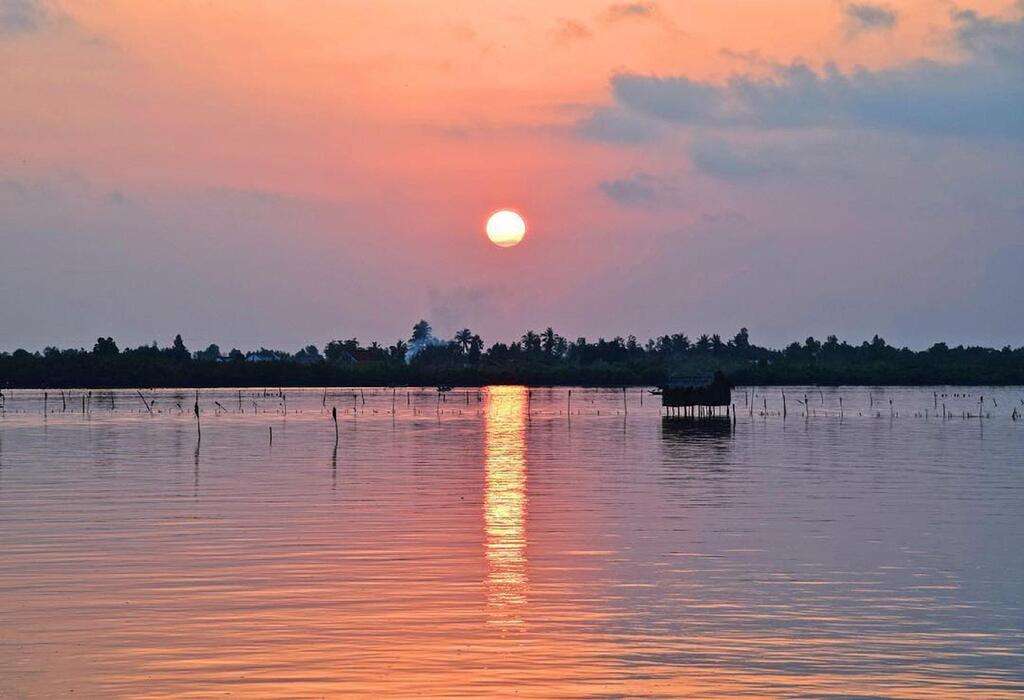 Hoàng hôn tại Cà Mau