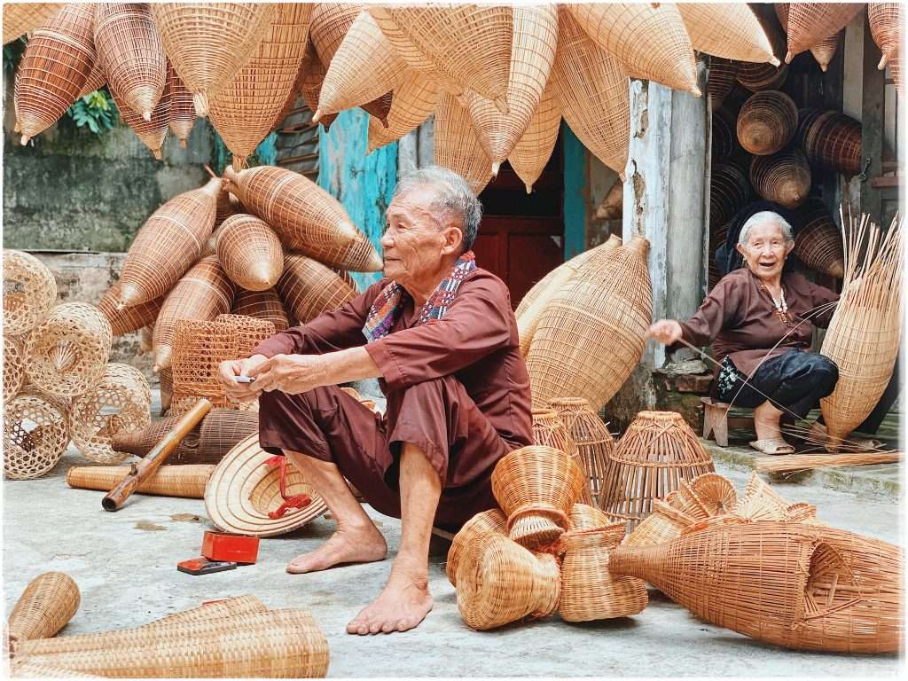 làng đan đó Thủ Sỹ