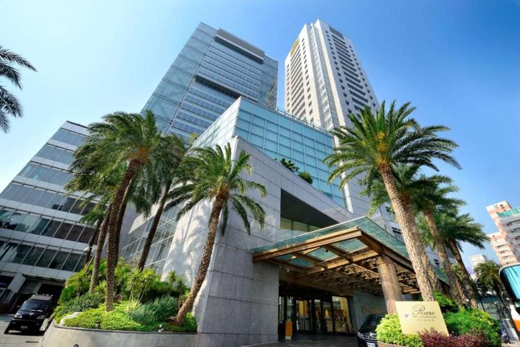 Khách sạn Windsor Hotel Taichung tọa lạc tại trung tâm Đài Trung
