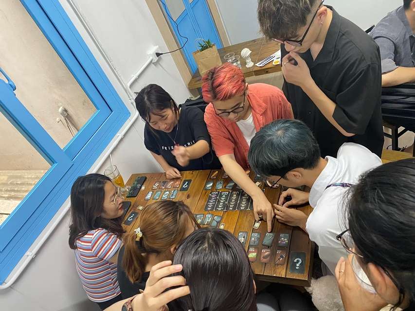 cafe board game Hà Nội