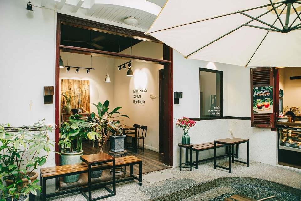 cafe ngoài trời Hà Nội