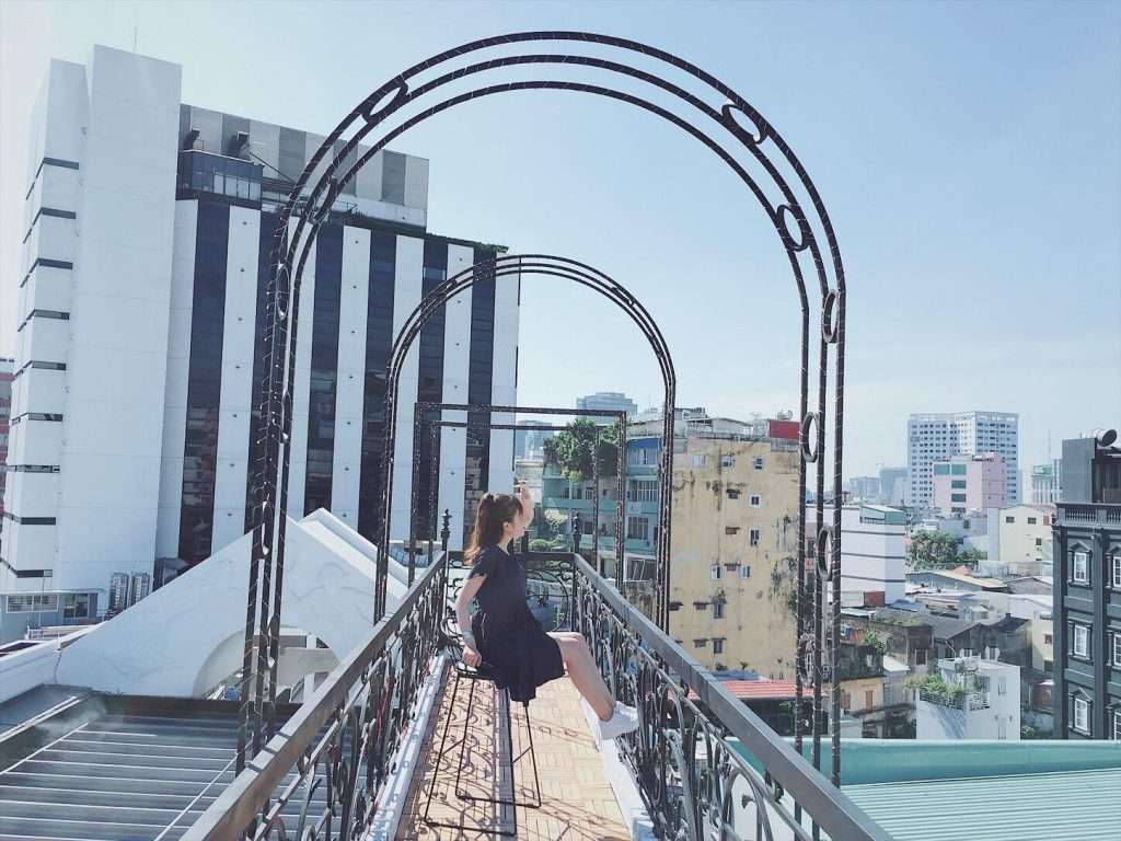 cafe rooftop quận 1