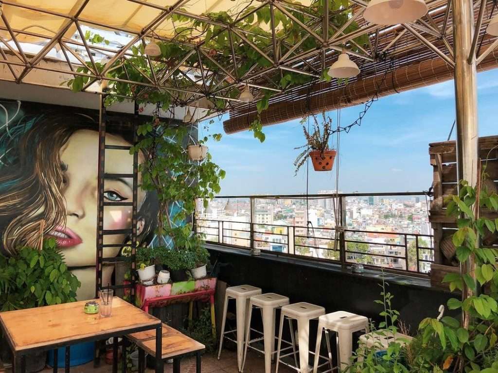 cafe rooftop quận 1