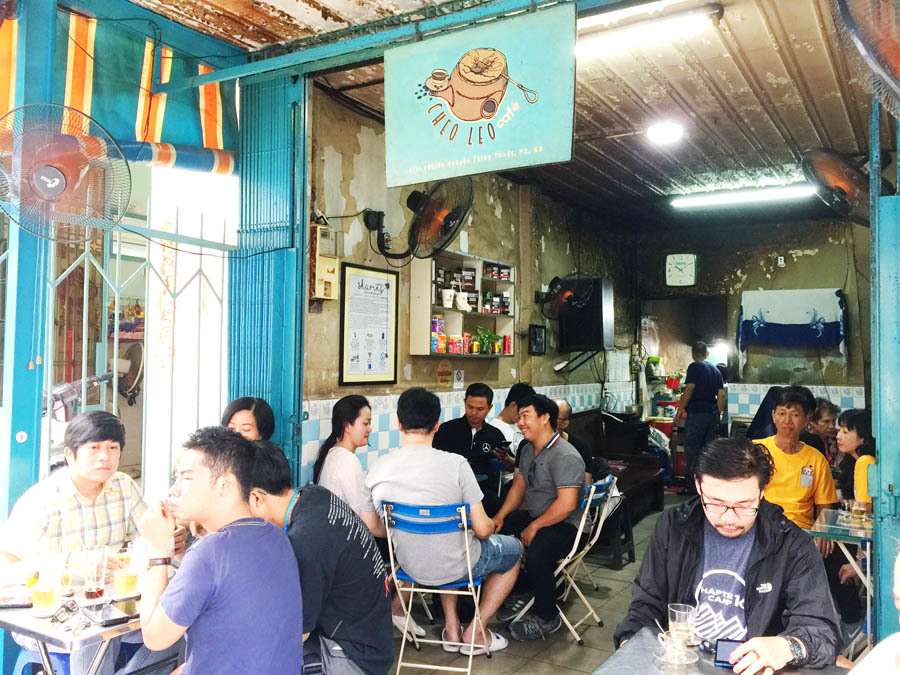 cafe vợt Sài Gòn