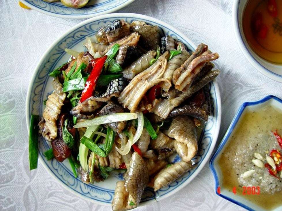 Tắc kè xào lăn