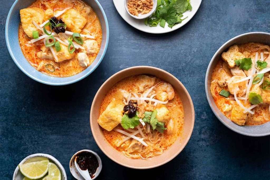 Món Laksa - Đặc sản Malaysia