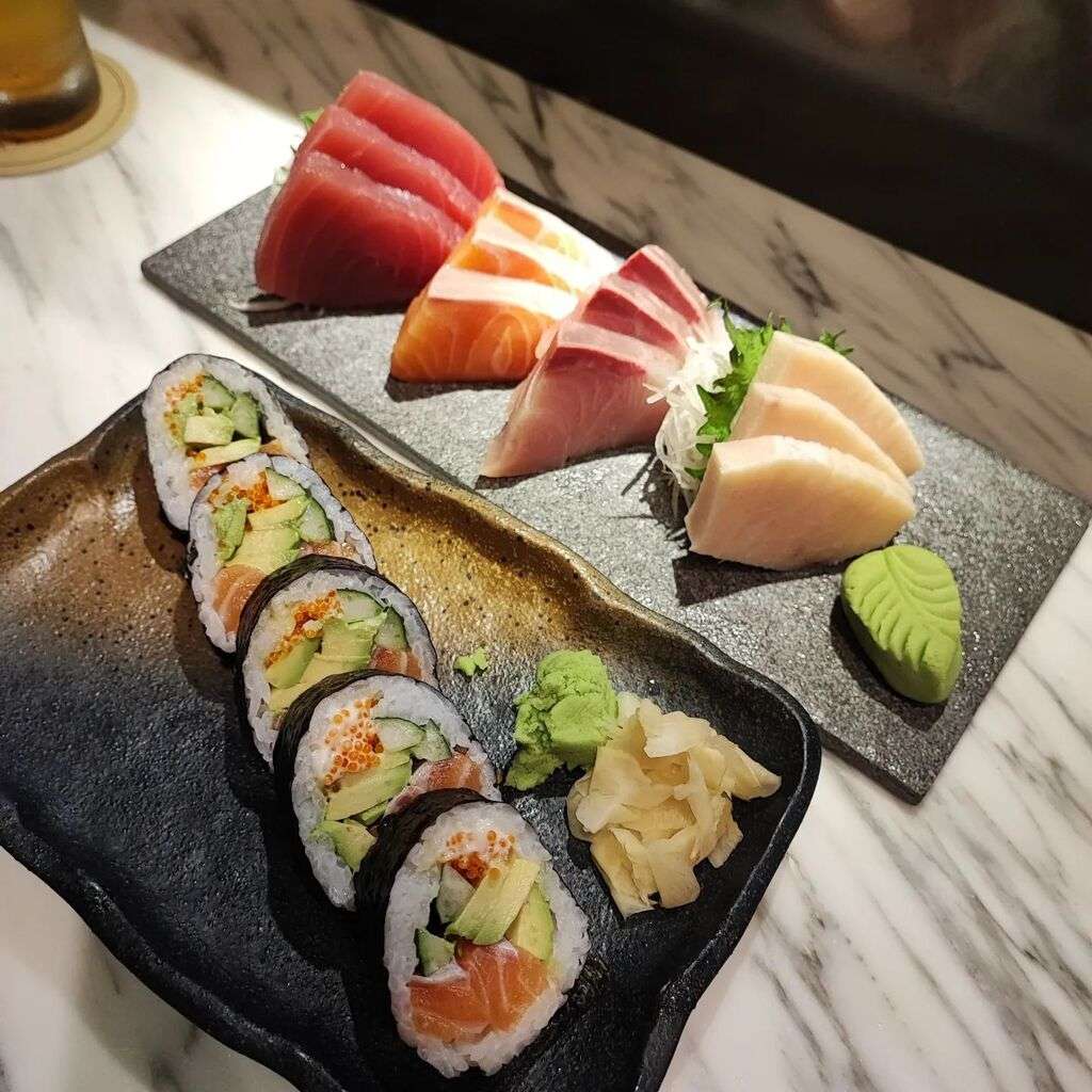 Món Sushi và Sashimi