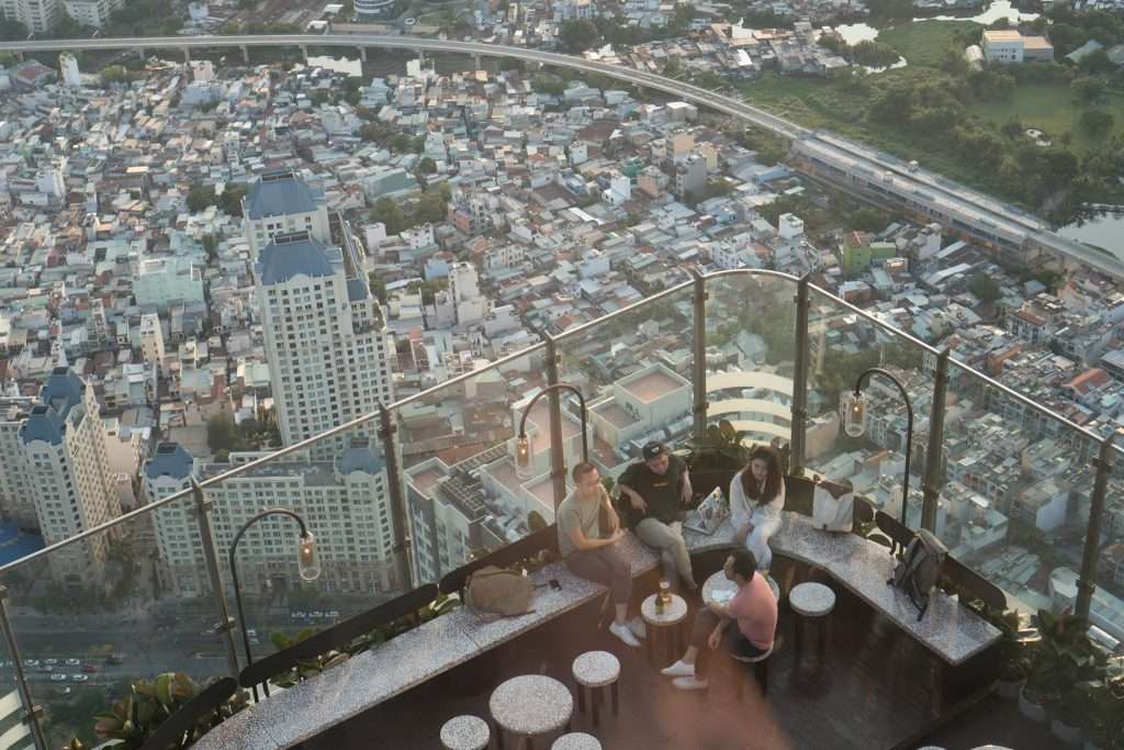 quán cafe view sang chảnh ở Sài Gòn