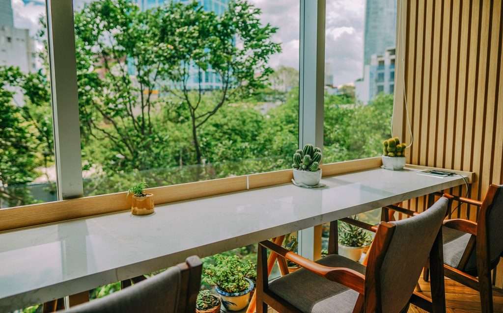 quán cafe view sang chảnh ở Sài Gòn