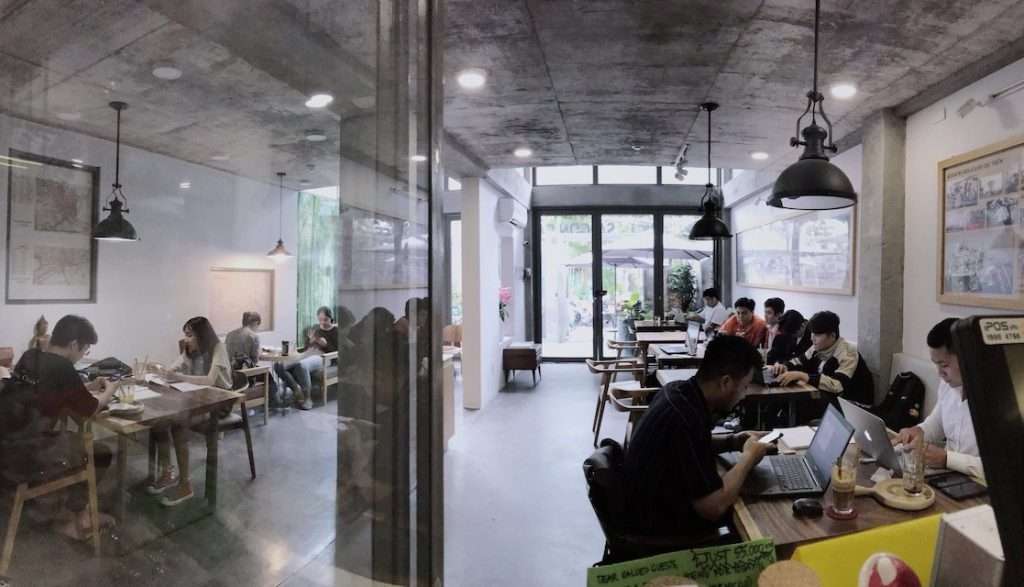 quán cafe yên tĩnh ở Sài Gòn