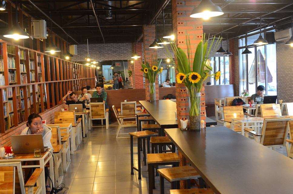 quán cafe yên tĩnh ở Sài Gòn