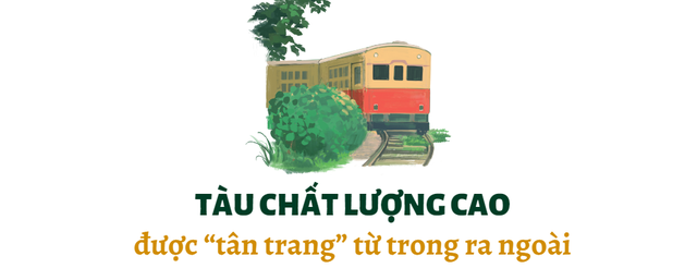 Chuyến tàu đi gần 100km chỉ mất hơn 1h đồng hồ: Giá vé rẻ mà chẳng cần lo nắng mưa, vừa sạch vừa êm không kém gì khách sạn- Ảnh 4.