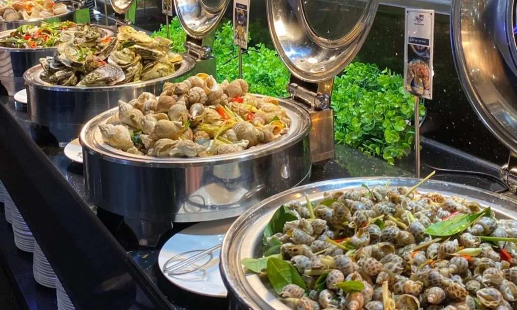 Buffet hải sản tại Sài Gòn